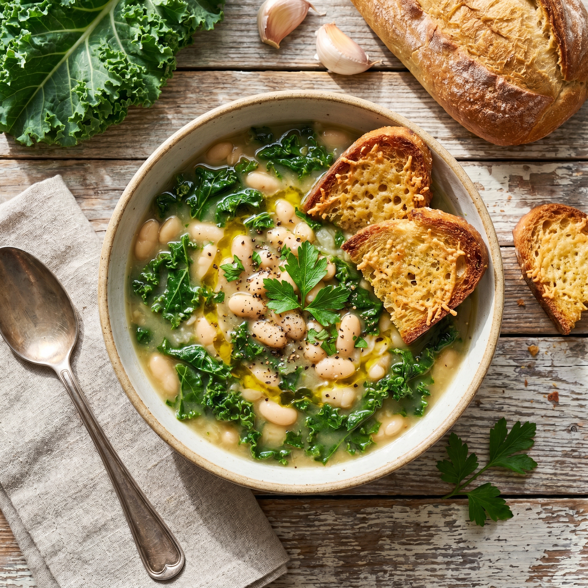 White Bean and Kale Soup