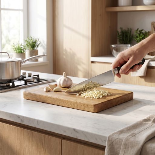 Minced garlic