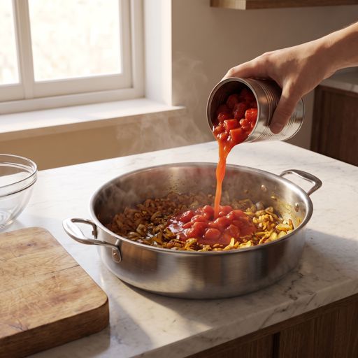 Step 8: Build the sauce