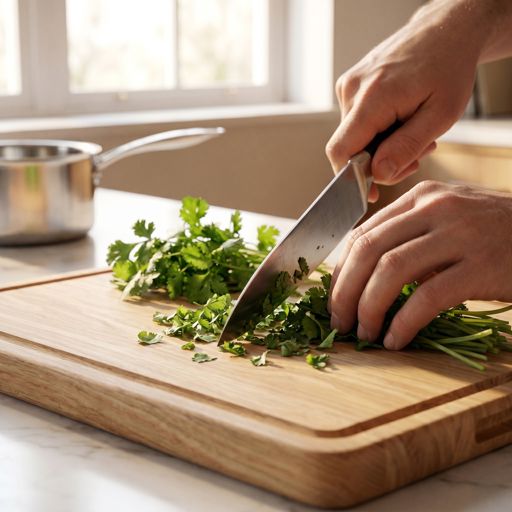 Roughly Chopped fresh cilantro