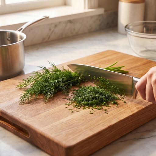 Chopped fresh dill