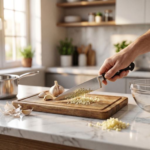 Minced garlic