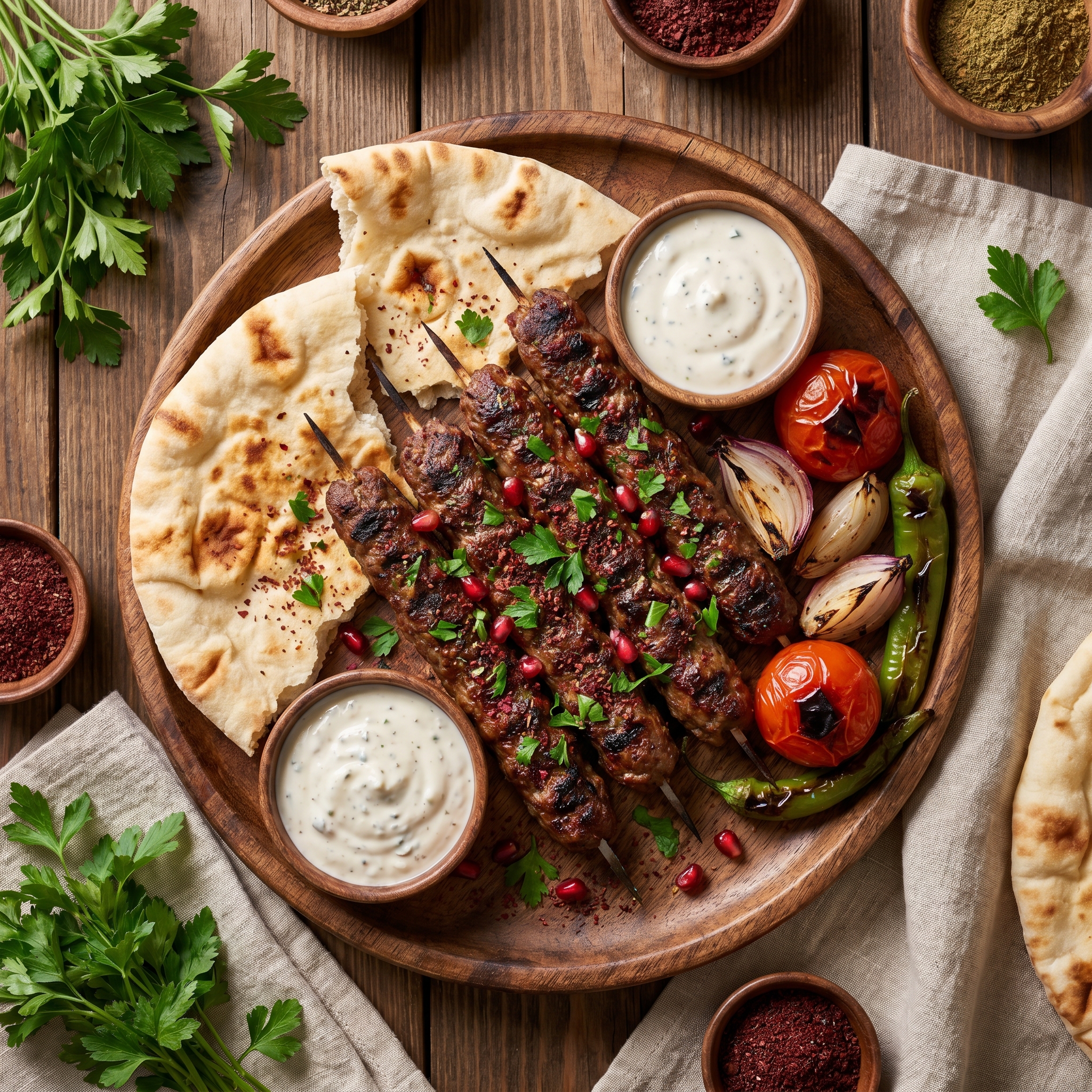 Beef Kofta Kebabs