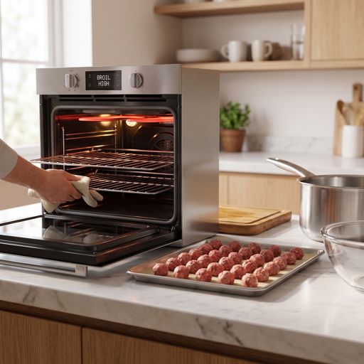Step 4: Preheat Broiler