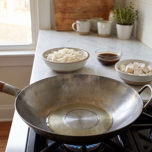 Step 4a: Fry the Tofu