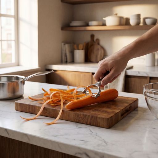 Peeled carrot