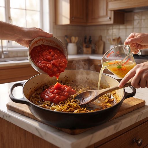 Step 5a: Combine and Braise