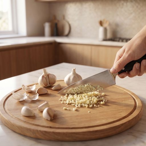 Minced garlic