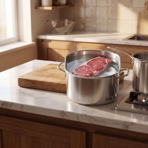 Step 1a: Boil the Beef
