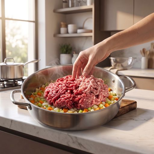 Step 4: Brown the Meat