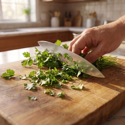 Roughly Chopped fresh cilantro