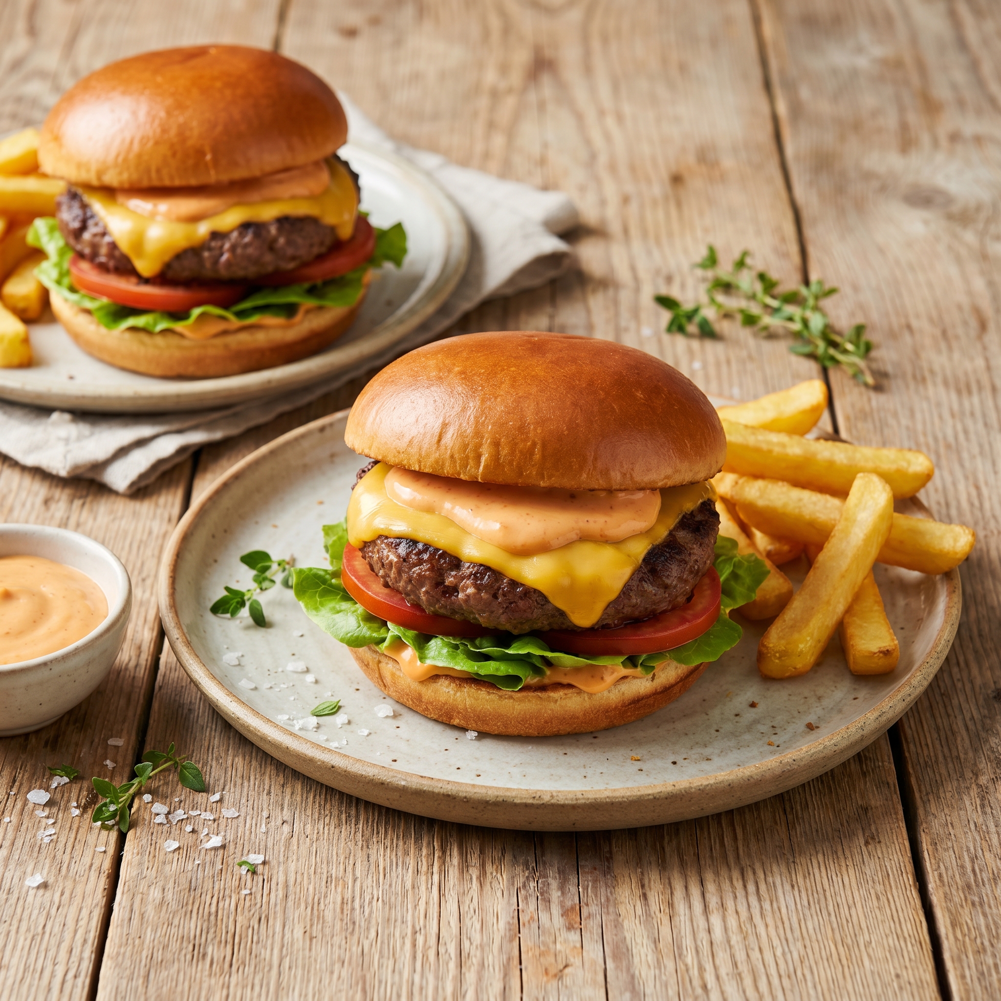 Classic Cheeseburgers