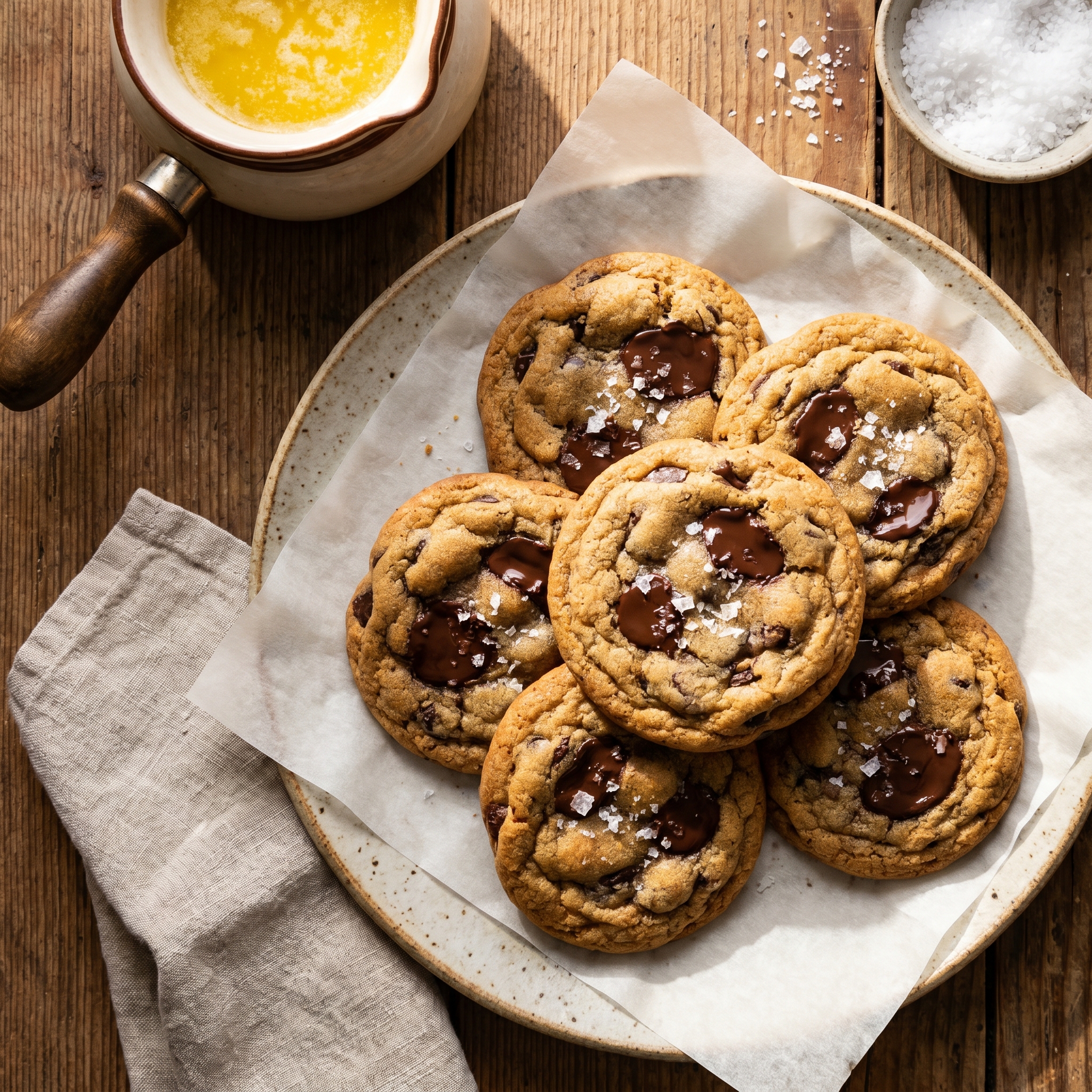 Brown Butter Chocolate Chip Cookies