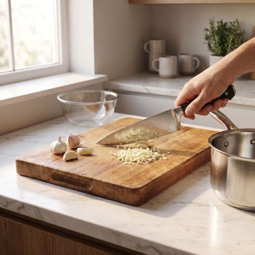 Minced garlic