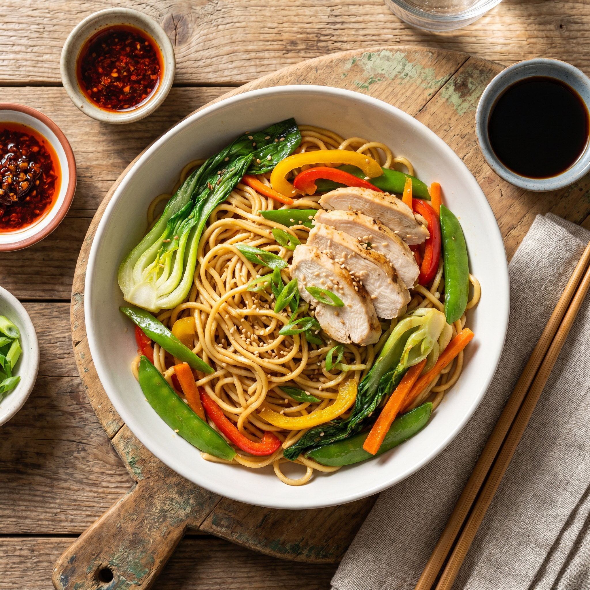 Chicken Lo Mein