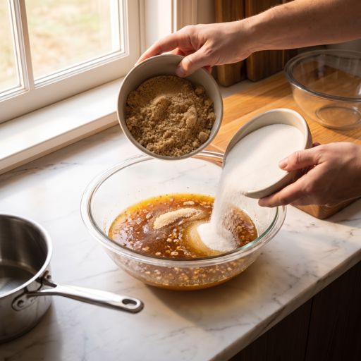 Step 4a: Mix Wet Ingredients