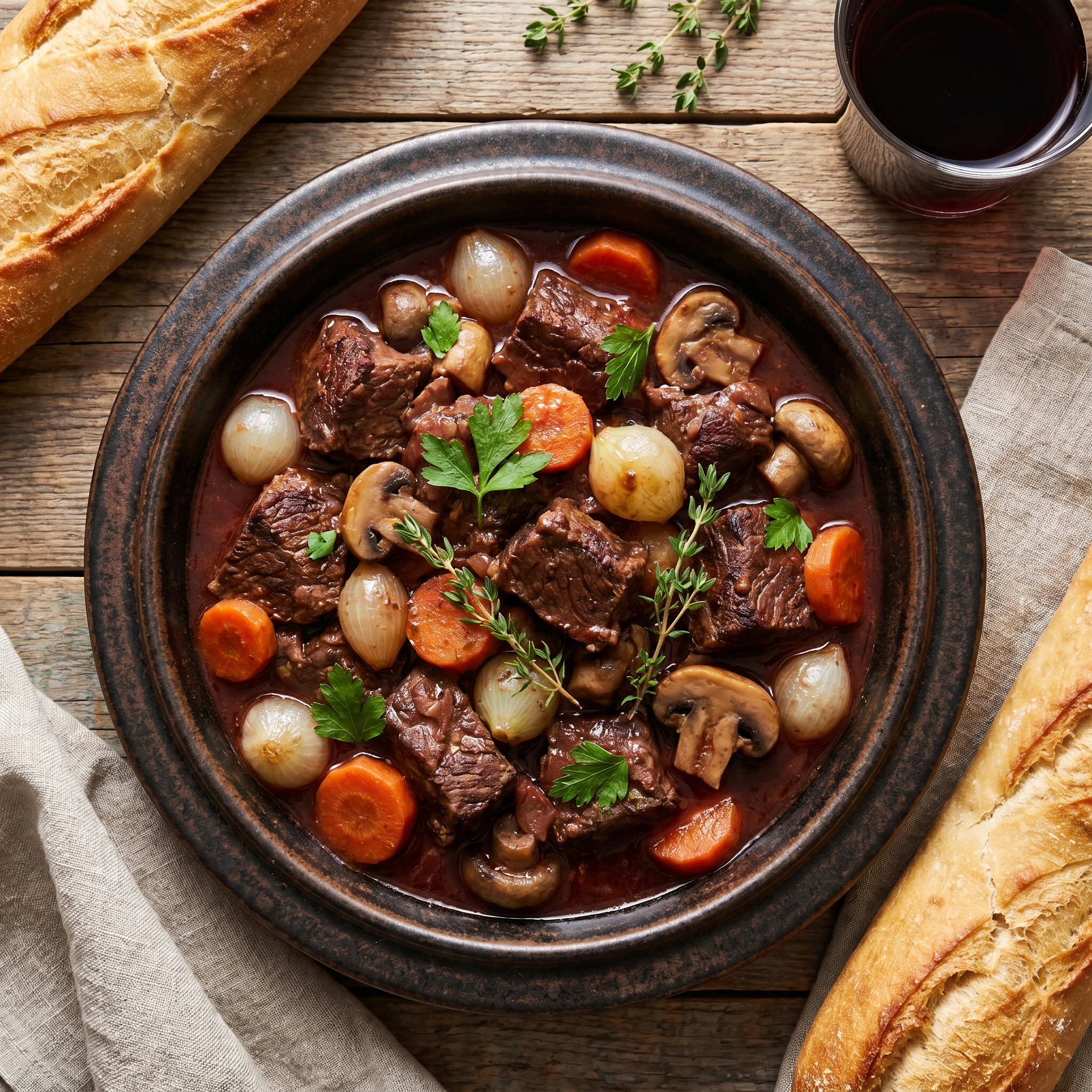 Beef Bourguignon