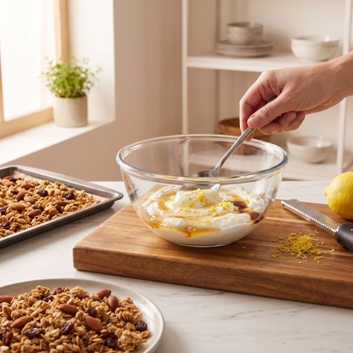 Step 4a: Season the Yogurt