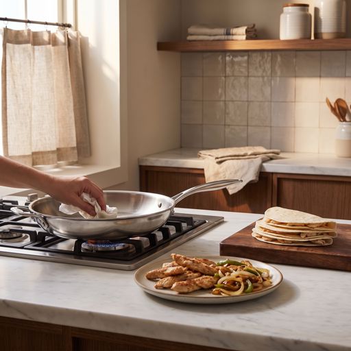 Step 9: Cook the Quesadillas