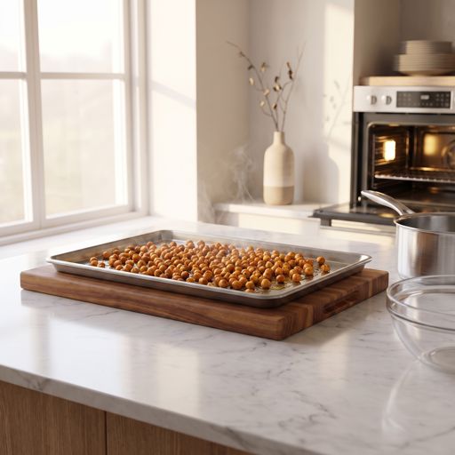 Step 3: Roast Chickpeas