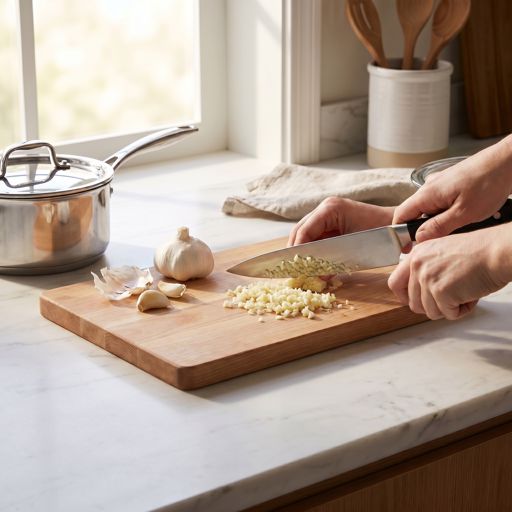 Minced garlic