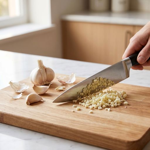 Minced garlic