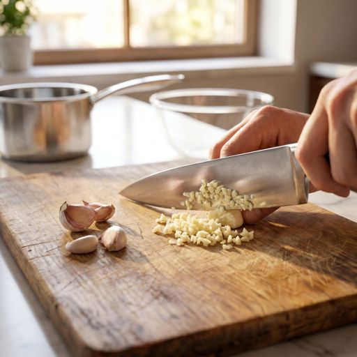 Minced garlic