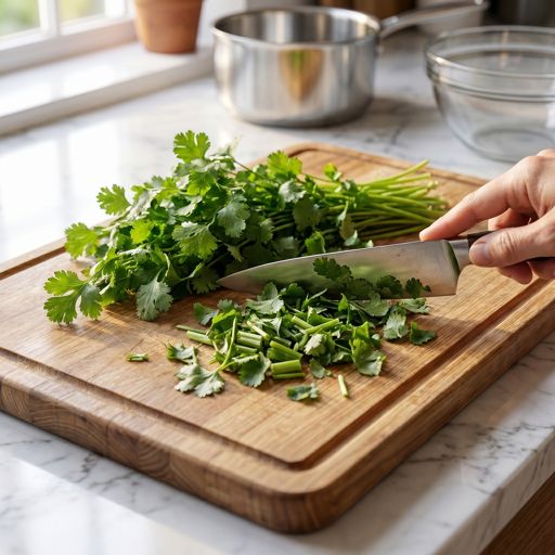 Roughly Chopped fresh cilantro