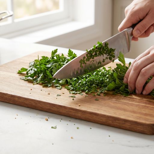 Finely Chopped fresh parsley