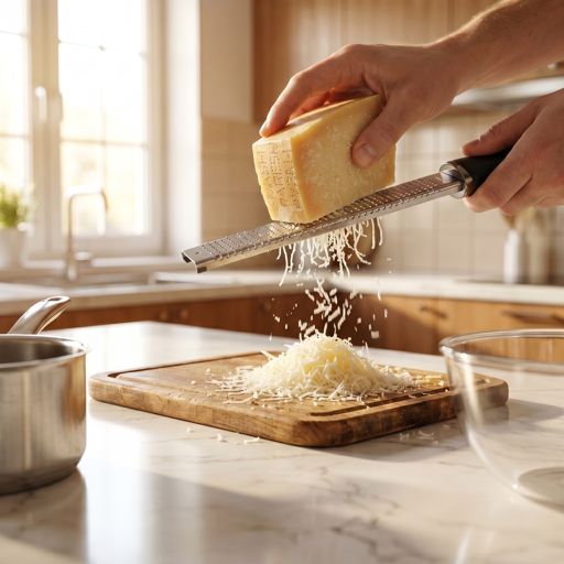 Finely Grated Parmesan cheese