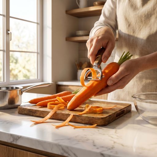 Peeled carrot