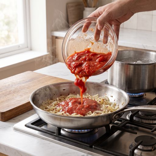 Step 7a: Build the Tomato Sauce