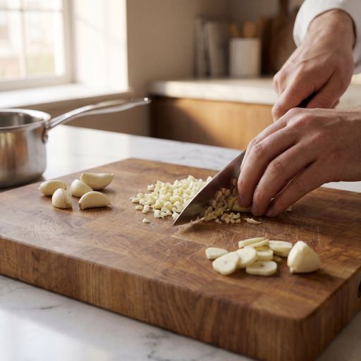 Minced garlic