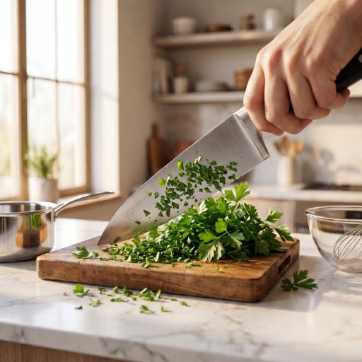 Finely Chopped fresh flat-leaf parsley