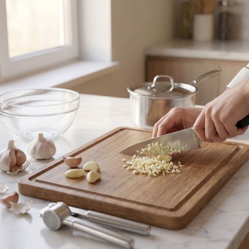 Minced garlic