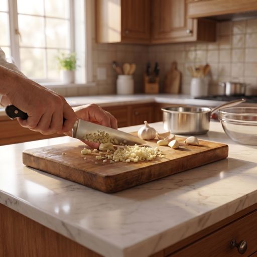 Minced garlic