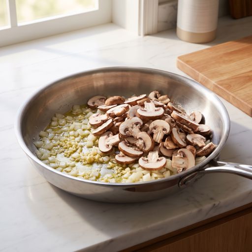 Step 8: Cook the Mushrooms