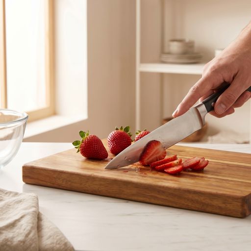 Sliced strawberry