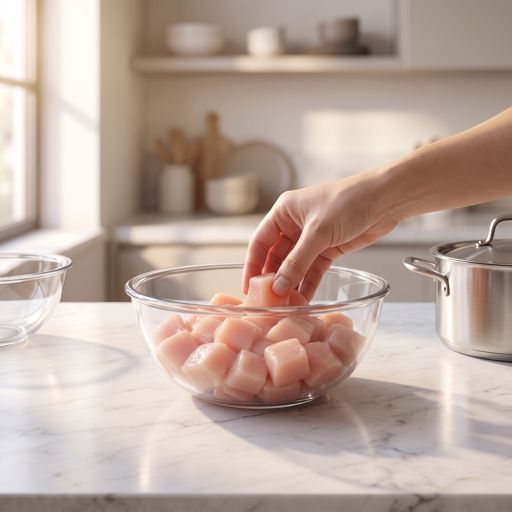Step 1a: Marinate the Chicken