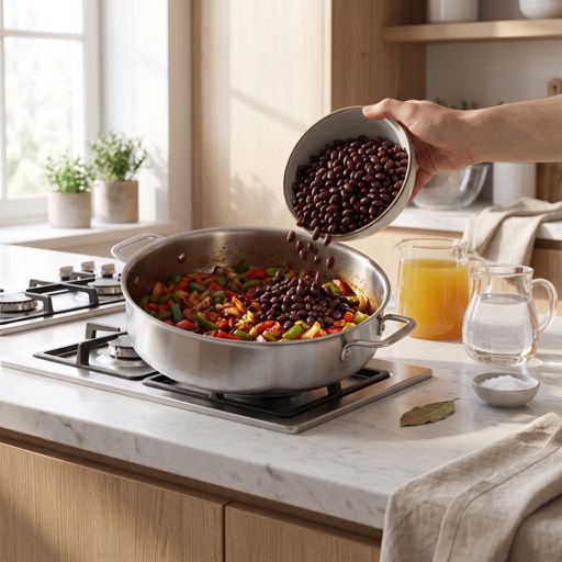 Step 5: Add Beans and Liquid
