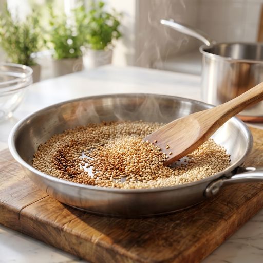 Toasted sesame seeds