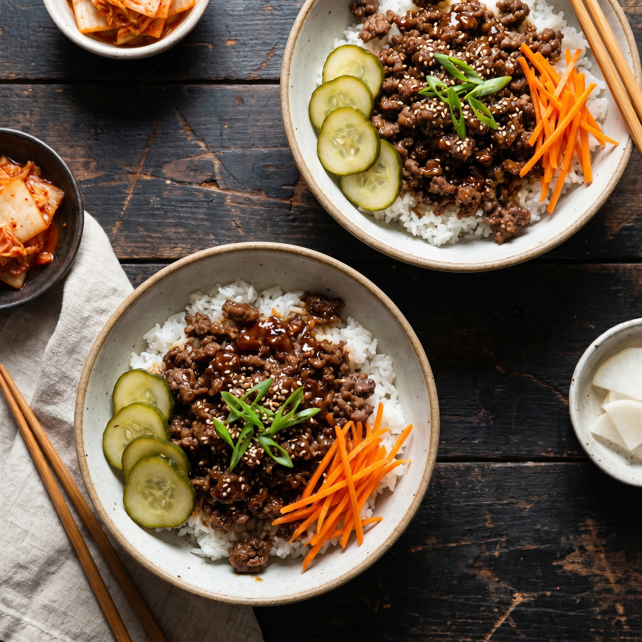 Korean Beef Bowls
