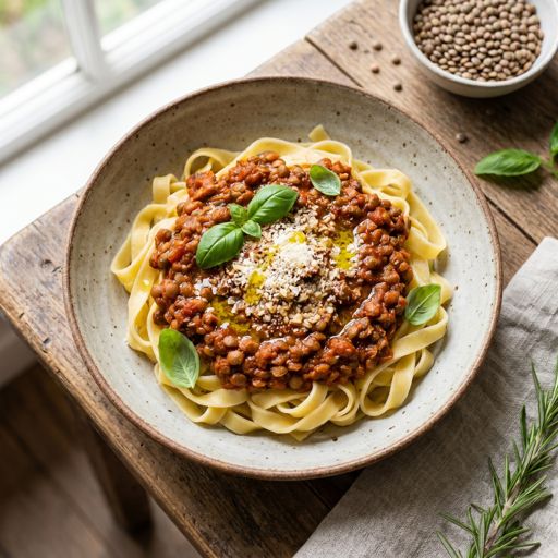 Lentil Bolognese