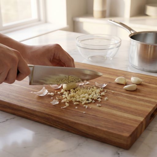 Minced garlic