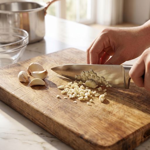 Minced garlic