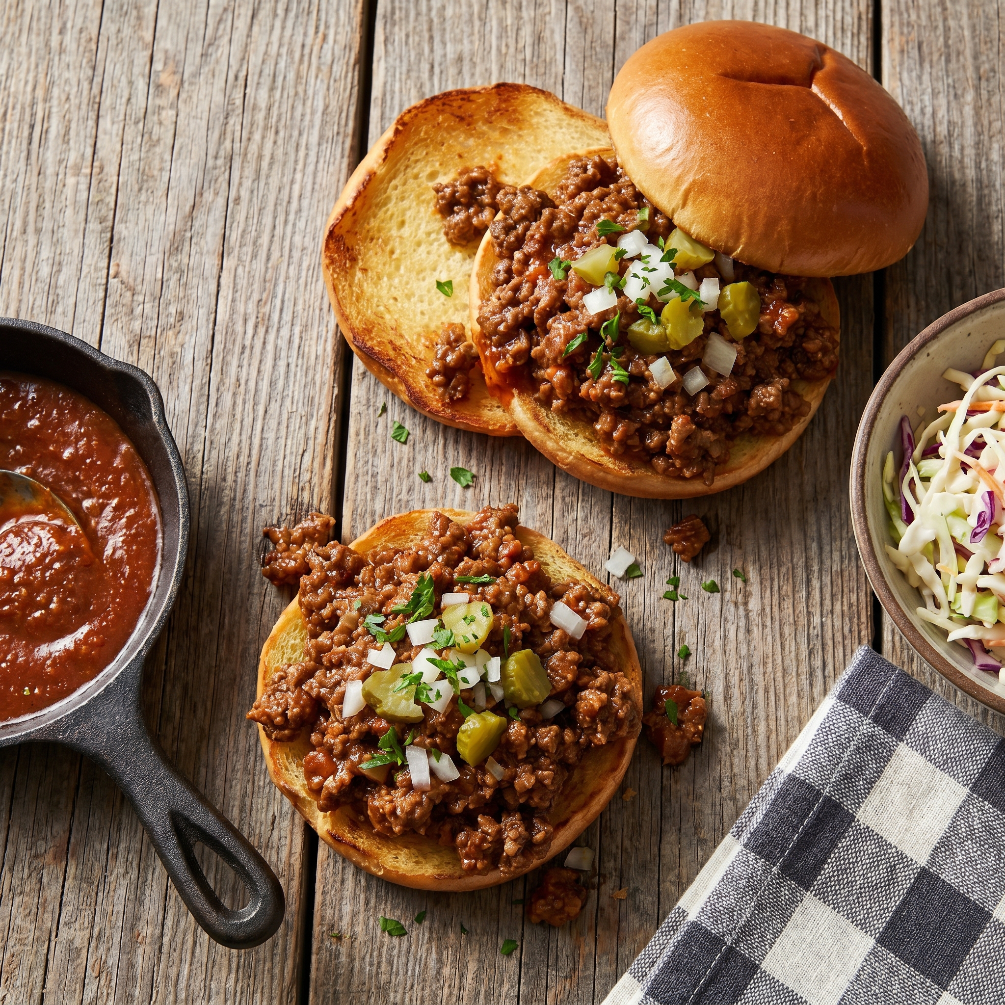Classic Homestyle Sloppy Joes