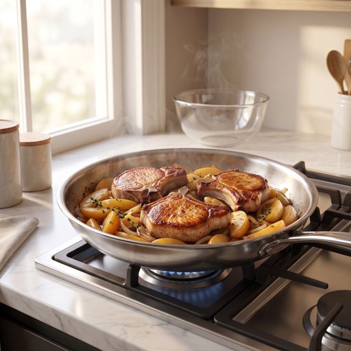 Step 11: Finish Cooking the Pork Chops