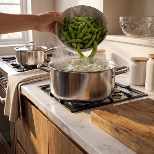 Step 3: Cook the Edamame