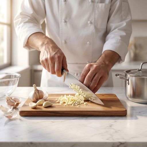 Minced garlic