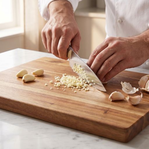 Minced garlic